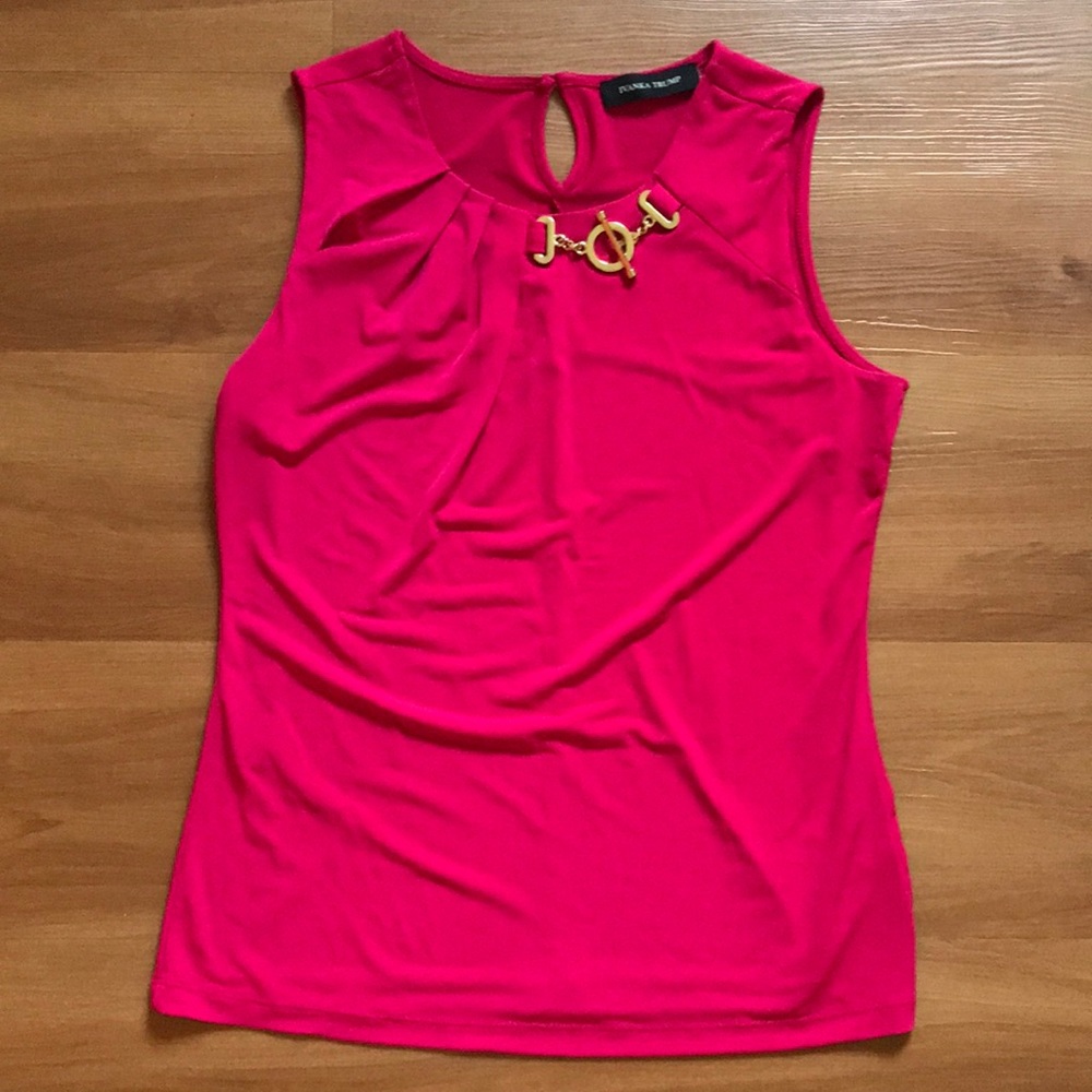 Ivanka Trump Pink Top. Size Small